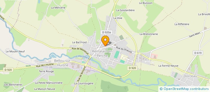 localisation de l'entreprise CAMERON à REMALARD-EN-PERCHE