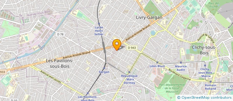 localisation de l'entreprise CAMERON.K  LIVRY-GARGAN