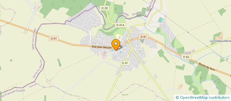 localisation de l'entreprise CAMERONE à CHEROY