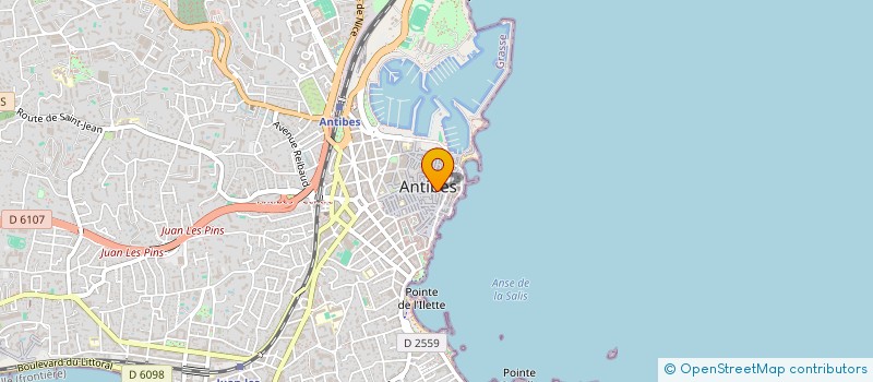 localisation de l'entreprise CAMERONE à ANTIBES