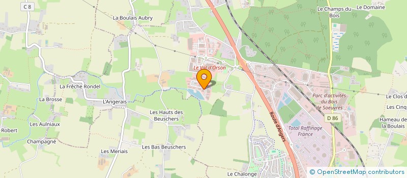 localisation de l'entreprise CAMERONE INTERNATIONAL à VERN-SUR-SEICHE