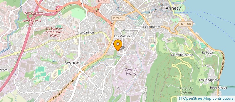 localisation de l'entreprise CAMEROUN SOLIDAIRE DE LA HAUTE SAVOIE  ( C.S.H.S ) à ANNECY