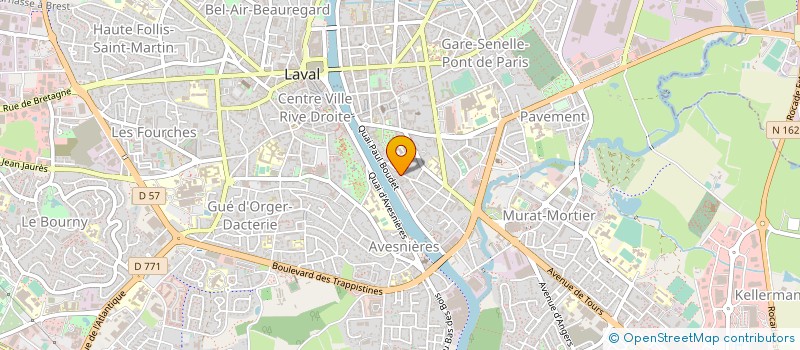 localisation de l'entreprise CAMES à LAVAL