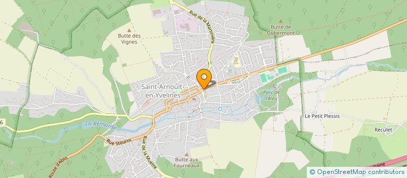 localisation de l'entreprise CAMESCASSE ANIMATION à SAINT-ARNOULT-EN-YVELINES