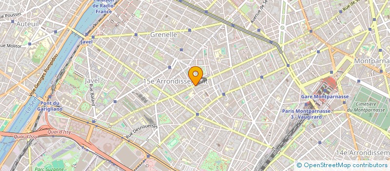 localisation de l'entreprise CAMESON PRODUCTION  PARIS