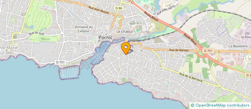 localisation de l'entreprise CAMEST  PORNIC