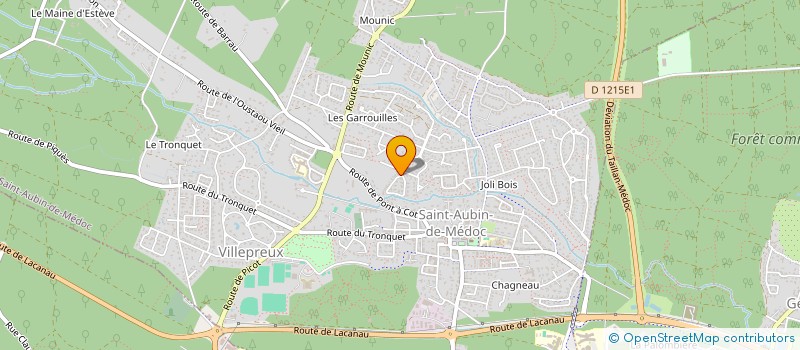 localisation de l'entreprise CAMESTHAN  SAINT-AUBIN-DE-MEDOC