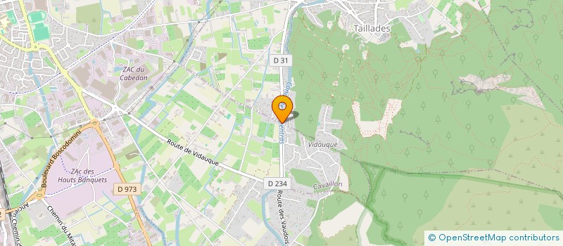 localisation de l'entreprise CAMETLAU  CAVAILLON