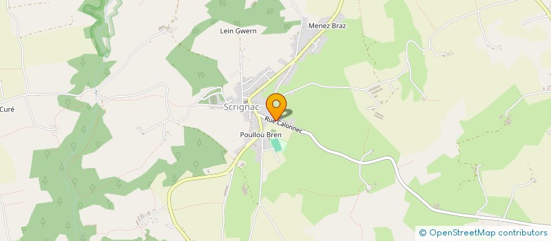 localisation de l'entreprise CAMEVA  SCRIGNAC