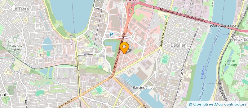 localisation de l'entreprise CAMEVIE  BORDEAUX