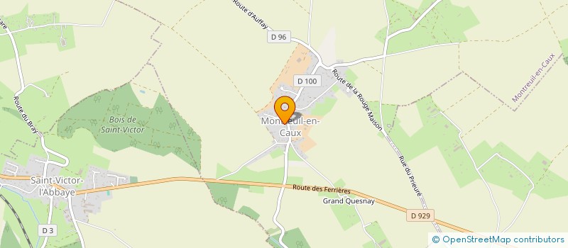 localisation de l'entreprise CAMEX  BOSC-LE-HARD