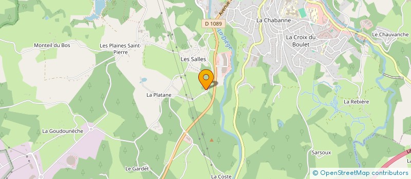 localisation de l'entreprise CAMEXIS à USSEL