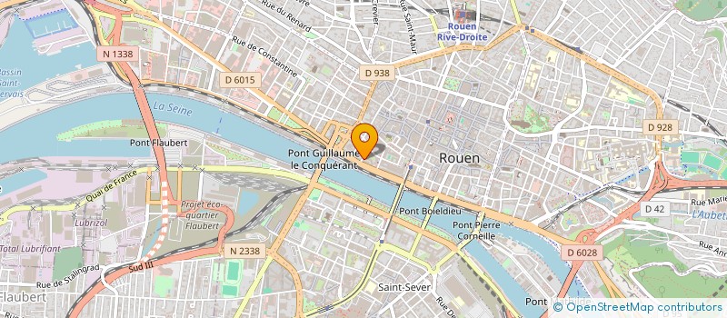 localisation de l'entreprise CAMFRA SAVATE à ROUEN