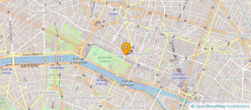 localisation de l'entreprise CAMGEST à PARIS