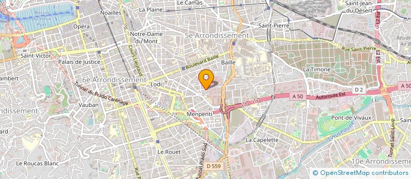 localisation de l'entreprise CAMI 13  MARSEILLE