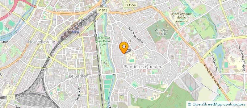 localisation de l'entreprise CAMI 18  METZ