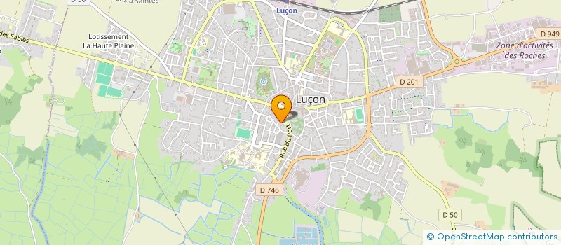 localisation de l'entreprise CAMI  LUCON