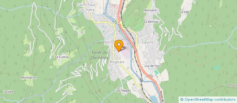 localisation de l'entreprise CAMI BL  ROGNAIX