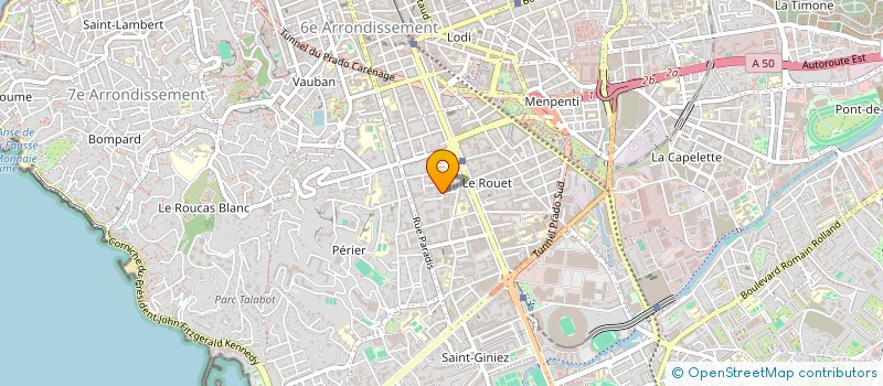 localisation de l'entreprise CAMI BOUCHES DU RHONE à MARSEILLE