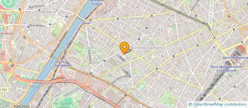 localisation de l'entreprise CAMI COURSES EXPRESS à PARIS