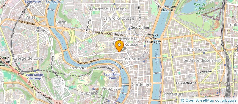 localisation de l'entreprise CAMI SPORT ET CANCER - COMITE DU RHONE à LYON