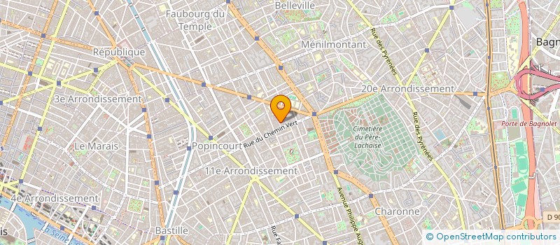 localisation de l'entreprise CAMIAL à PARIS