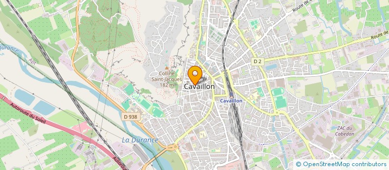 localisation de l'entreprise CAMIANTO  CAVAILLON