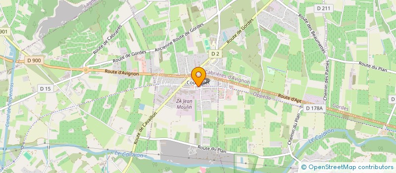 localisation de l'entreprise CAMICE  MAUBEC