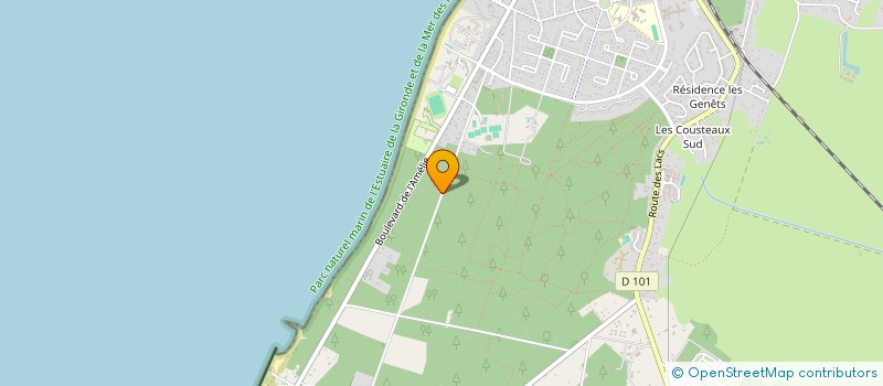 localisation de l'entreprise CAMICHAR  SOULAC-SUR-MER