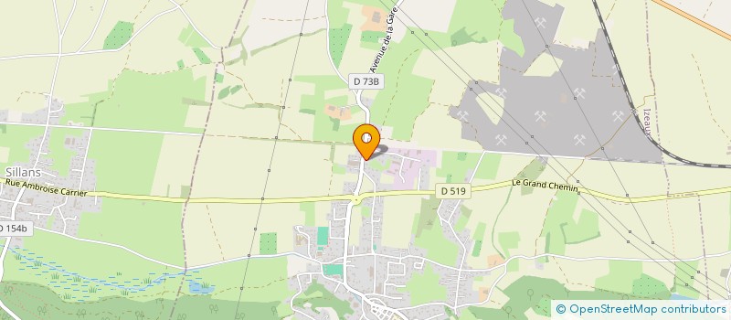 localisation de l'entreprise CAMIDICE  IZEAUX