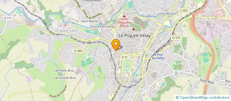localisation de l'entreprise CAMIE  LE PUY-EN-VELAY
