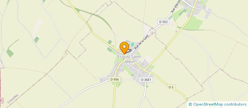 localisation de l'entreprise CAMIER-ARRAS  ECOUST-SAINT-MEIN