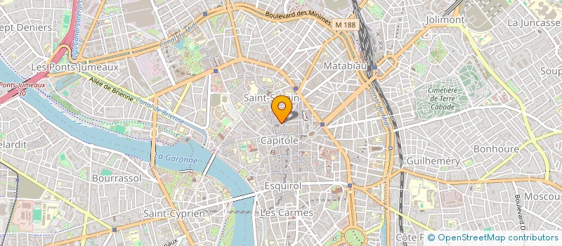 localisation de l'entreprise CAMIEU à TOULOUSE