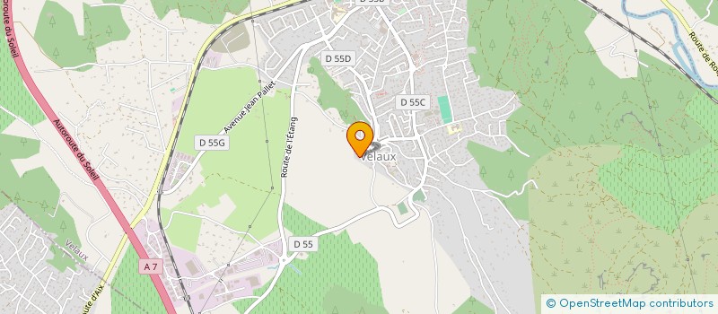 localisation de l'entreprise CAMIFALOU à VELAUX