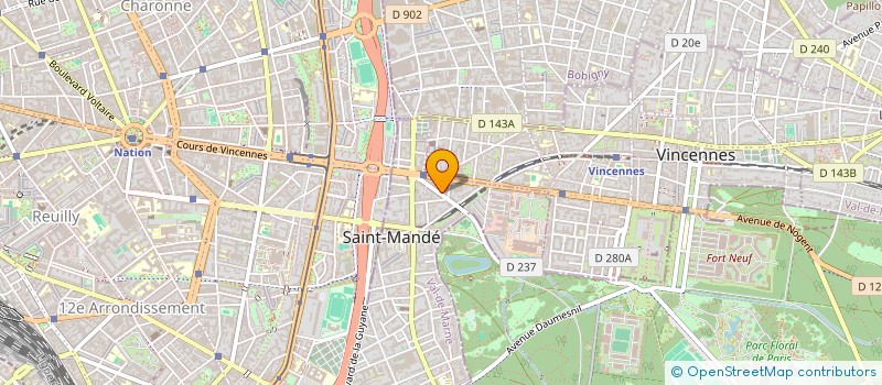 localisation de l'entreprise CAMIL CAPITAL  SAINT-MANDE