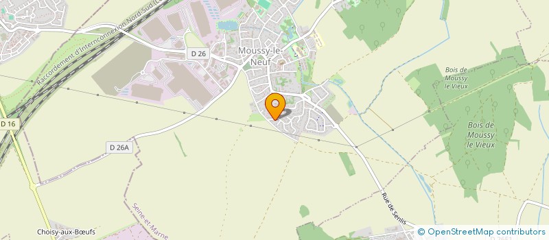 localisation de l'entreprise CAMIL TRANSPORT ET LOCATION  MOUSSY-LE-NEUF