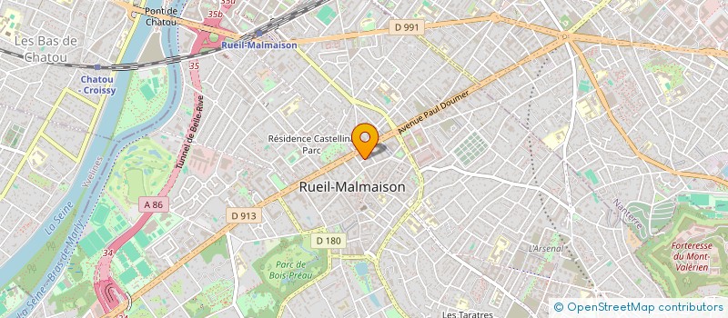 localisation de l'entreprise CAMILAO à RUEIL-MALMAISON