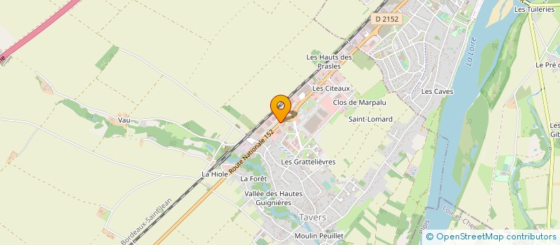 localisation de l'entreprise CAMILDE à TAVERS