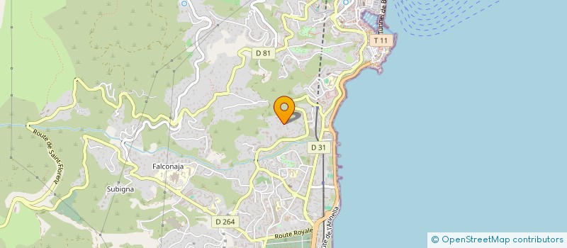 localisation de l'entreprise CAMILIA à BASTIA