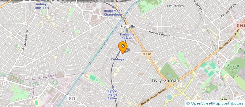 localisation de l'entreprise CAMILIA DECORATION  LIVRY-GARGAN