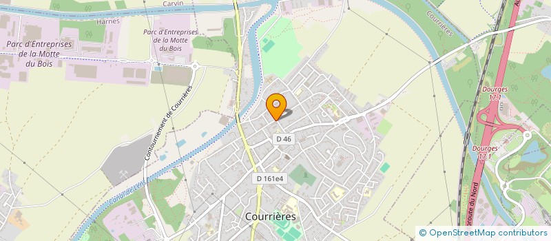 localisation de l'entreprise CAMILKA  COURRIERES