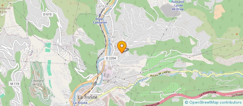 localisation de l'entreprise CAMILLA  DRAP