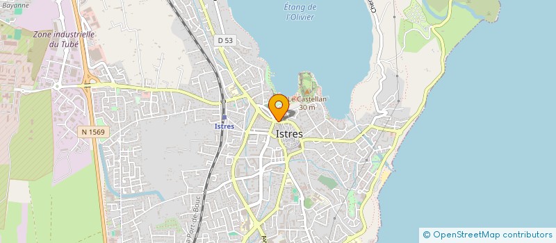 localisation de l'entreprise CAMILLE  ISTRES