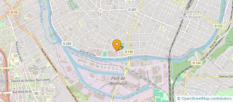 localisation de l'entreprise CAMILLE à SAINT-MAUR-DES-FOSSES