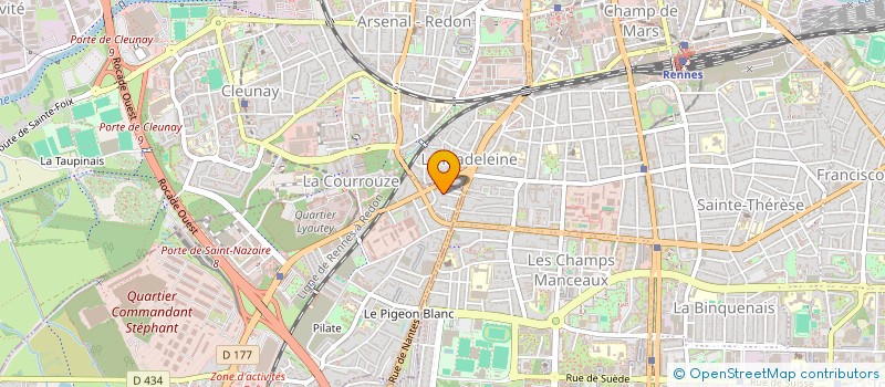 localisation de l'entreprise CAMILLE  SAINT-JACQUES-DE-LA-LANDE