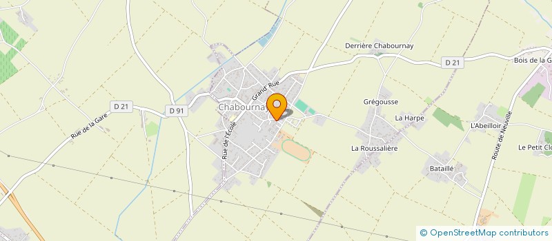 localisation de l'entreprise CAMILLE  CHABOURNAY