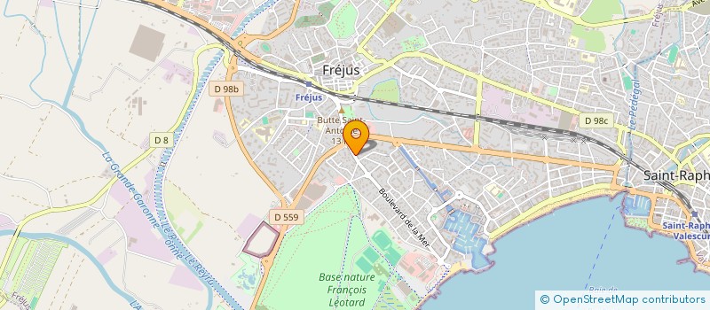 localisation de l'entreprise CAMILLE à FREJUS