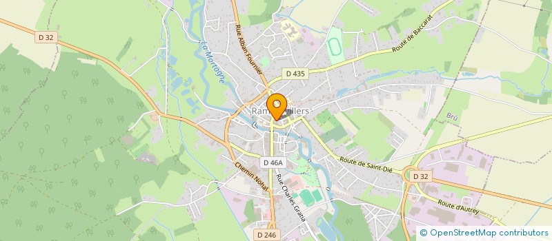 localisation de l'entreprise CAMILLE  SAINTE-HELENE