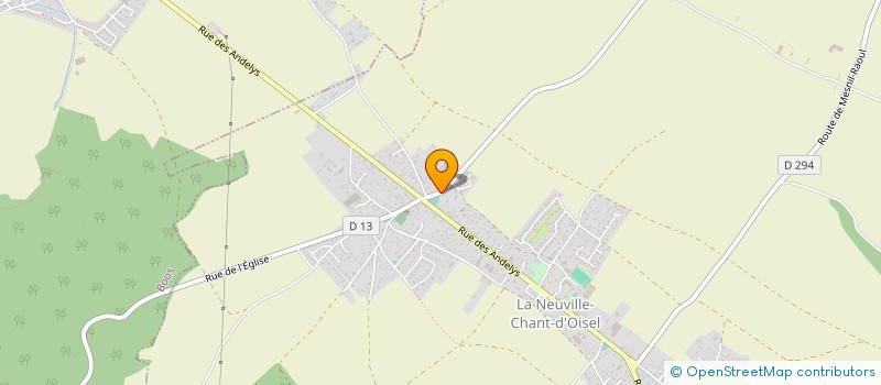 localisation de l'entreprise CAMILLE  LA NEUVILLE-CHANT-D'OISEL