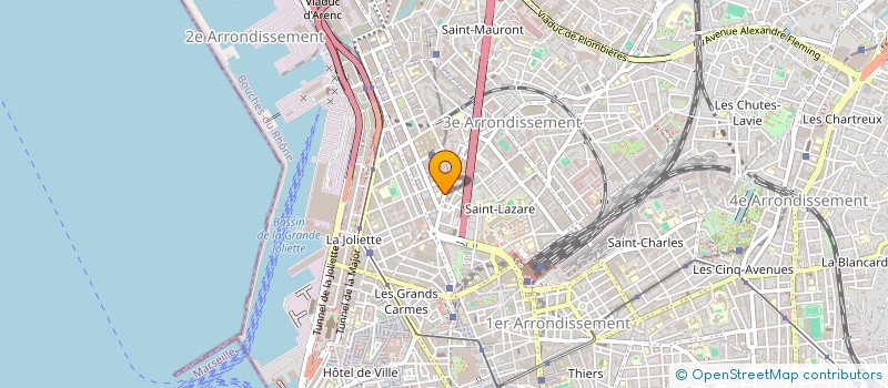 localisation de l'entreprise CAMILLE à MARSEILLE
